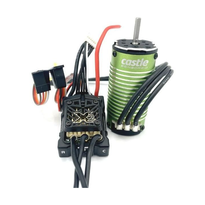Castle motor 1007 8450ot/V senzored, reg. Mamba Micro X2 (4.0mm)
