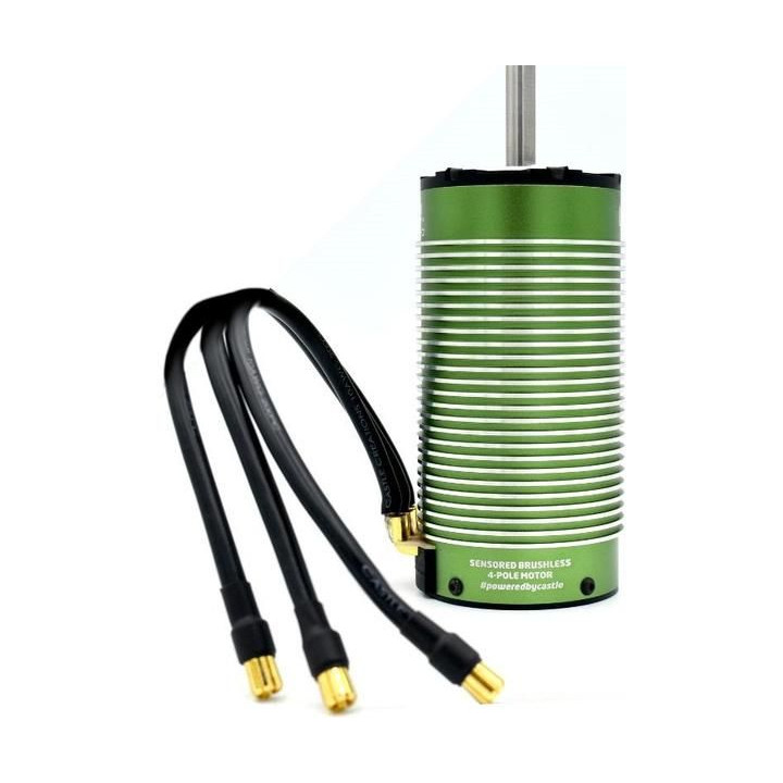 Castle motor 2028 800ot/V senzored (konektory 6.5mm)