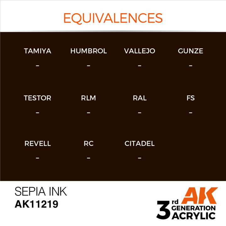 Sepia Ink 17ml