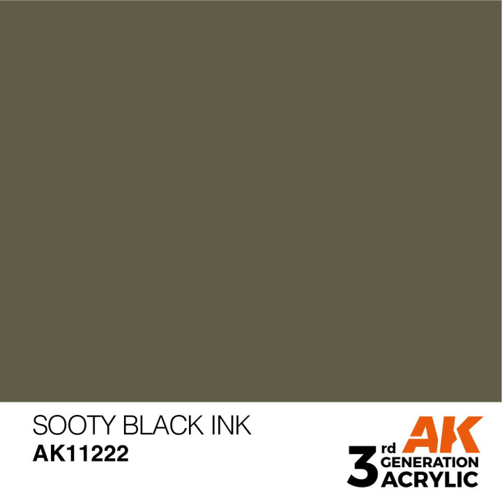 Sooty Black Ink 17ml
