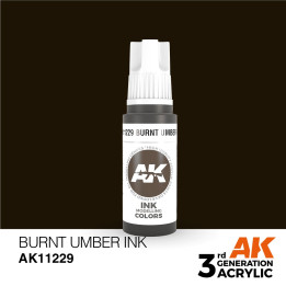 Burnt Umber Ink 17ml