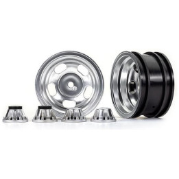 Traxxas disk 2.2" polomatně chromovaný s poklicemi (2) (pro NO8255A)