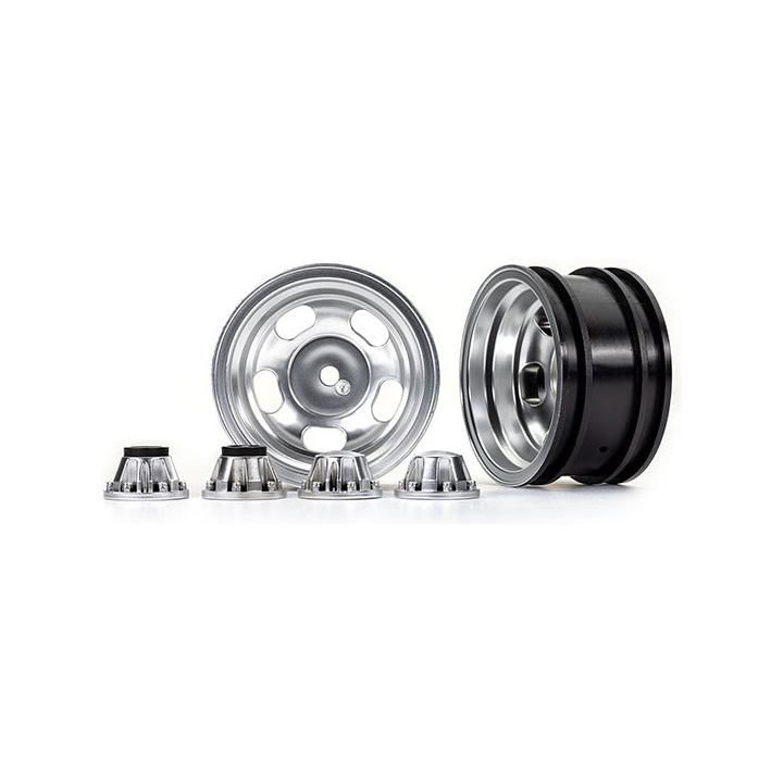 Traxxas disk 2.2" polomatně chromovaný s poklicemi (2) (pro NO8255A)