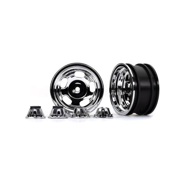 Traxxas disk 2.2" chromovaný s poklicemi (2) (pro NO8255A)
