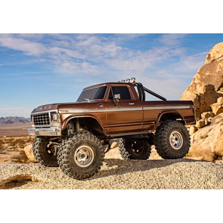 Traxxas TRX-4 Ford F-150 Ranger XLT TQi 1:10 RTR černá