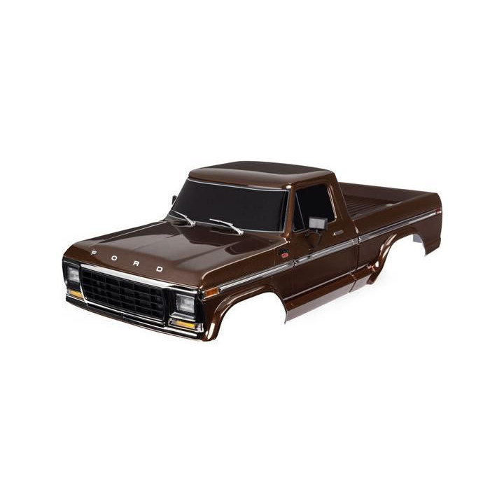 Traxxas karosérie Ford F-150 1979 hnědá metalíza