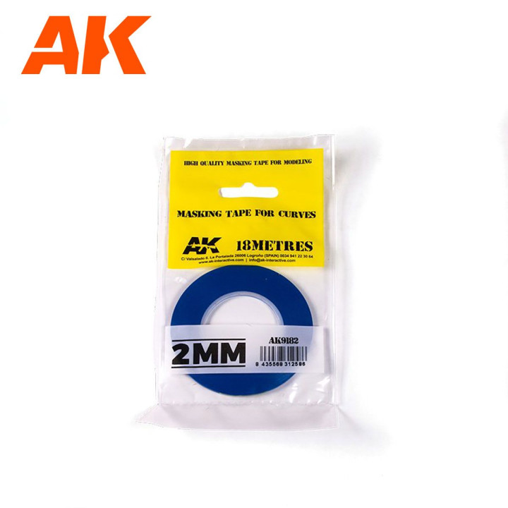 Masking Tape for curves 2mm/18m