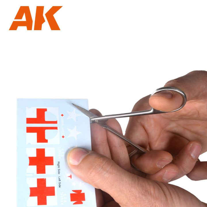 Scissors Straight Special decals and paper