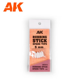 Rubbing Stick Spare Tips 5mm