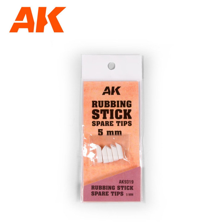 Rubbing Stick Spare Tips 5mm