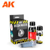 Dvojzložková epoxidová živica s nízkym zápachom, ktorá simuluje krištáľovo čistú vodu pre miniatúry, diorámy, vinety atď. a iné hobby.