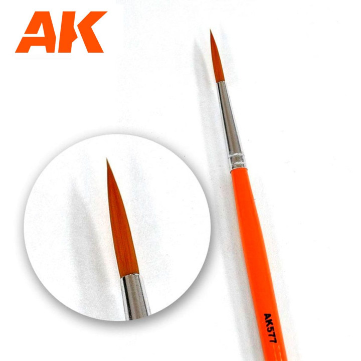 Weathering brush fine long