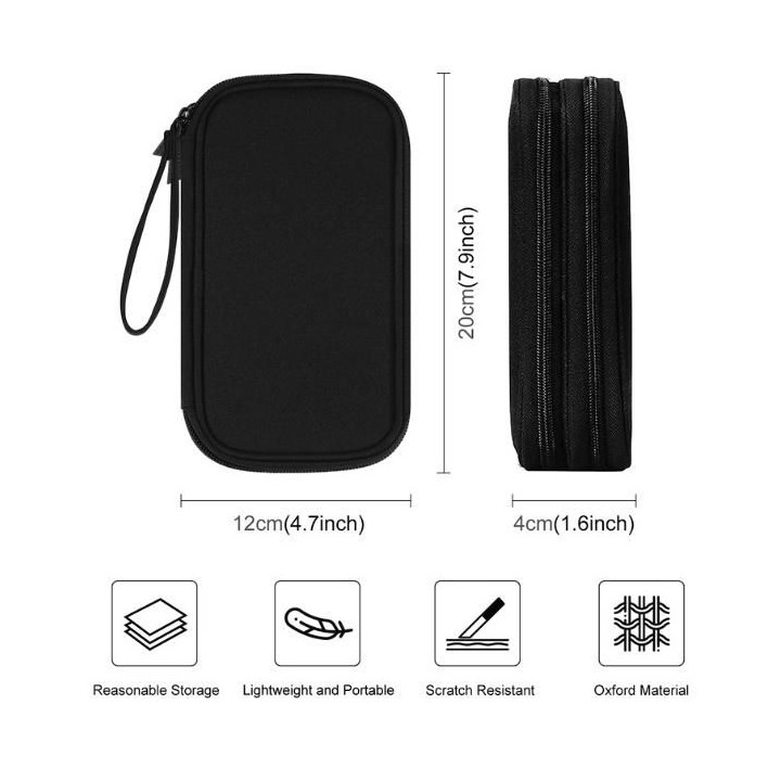 Double-Layer Accessory Storage Bag
