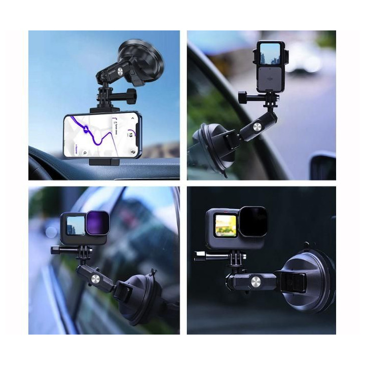 360° Rotation Vehicle Mount + smartphone holder