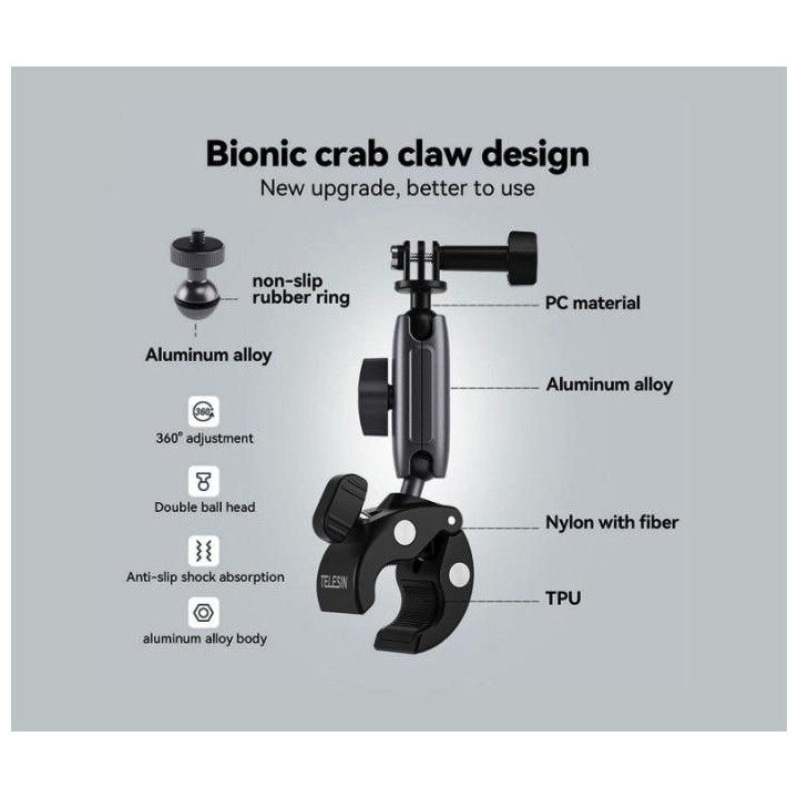 Aluminum alloy universal motorbike držák