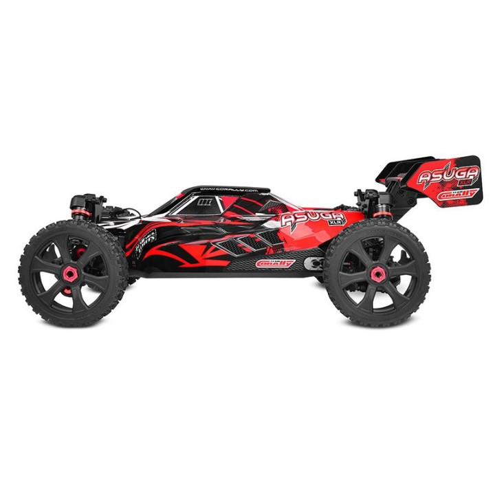 ASUGA XLR 6S - BUGGY 4WD - RTR - červená