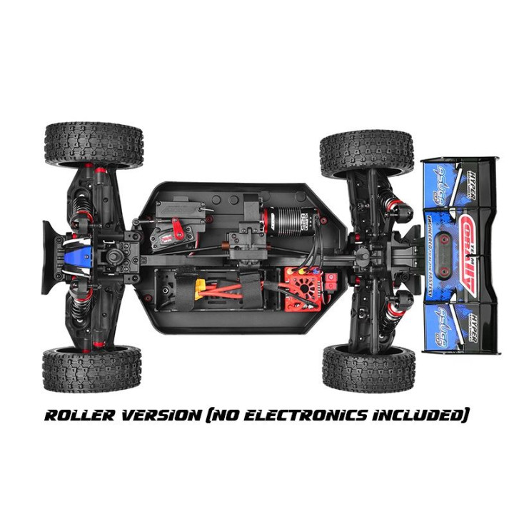 ASUGA XLR 6S - BUGGY 4WD - PRO ROLLER šasi - bez elektroniky - modrá