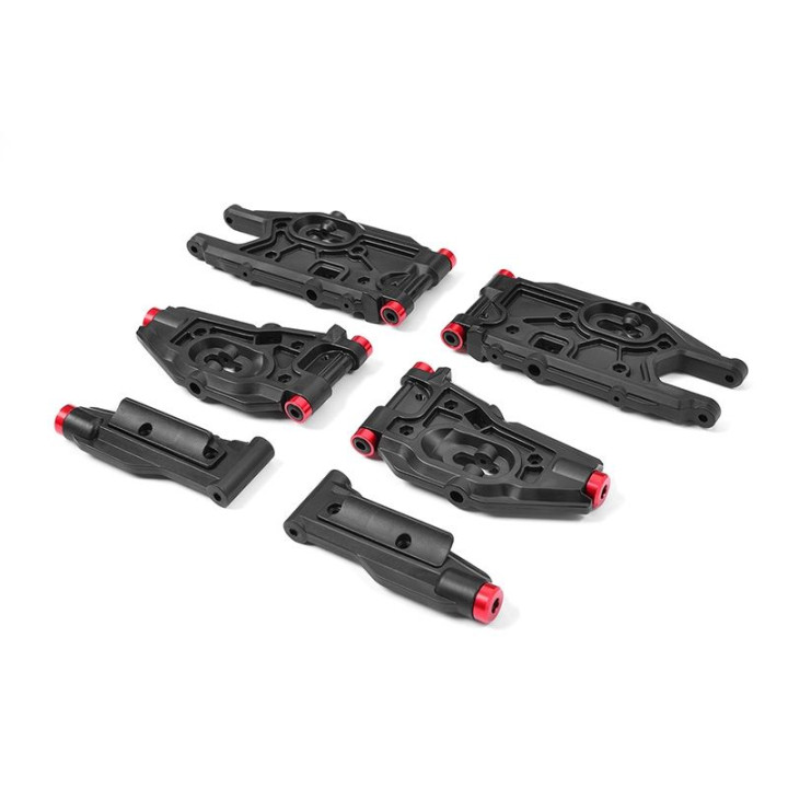 ASUGA XLR 6S - BUGGY 4WD - PRO ROLLER šasi - bez elektroniky - červená