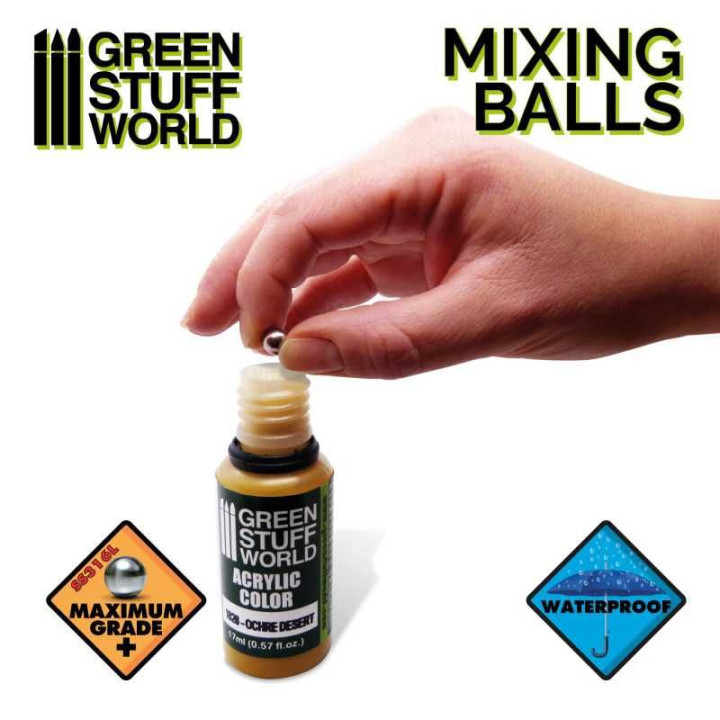 Mixing Balls 8 mm / Miešacie guľôčky 8 mm
