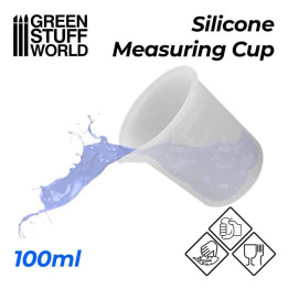 Silicone Measuring Cups 100ml / silikónová odmerka 100 ml