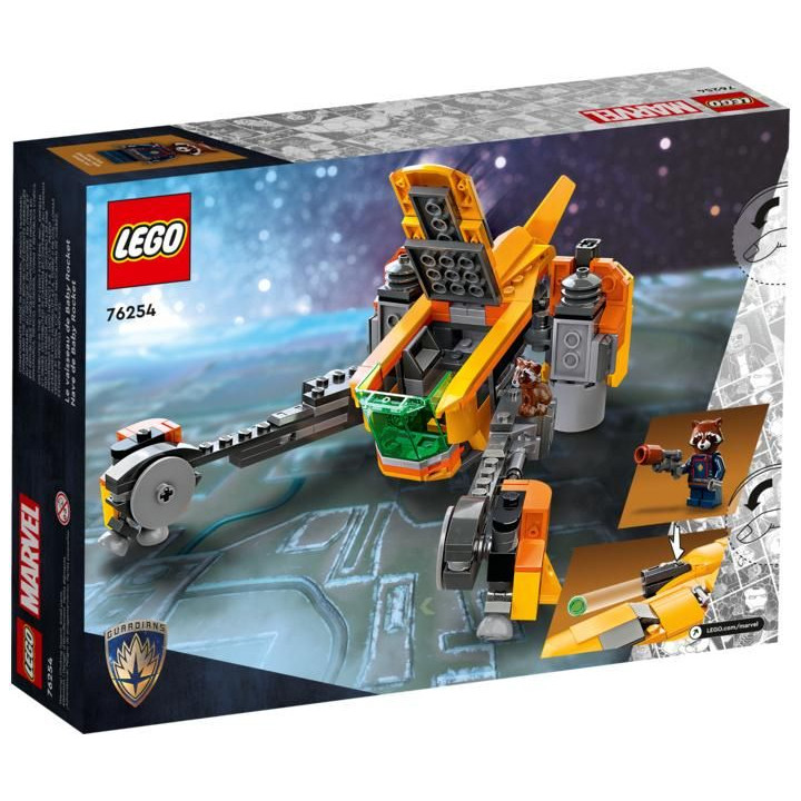 LEGO Marvel - Vesmírná loď malého Rocketa