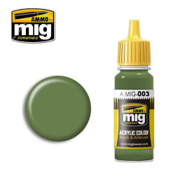 RAL 6011 Resedagrün 17ml / A.MIG-003