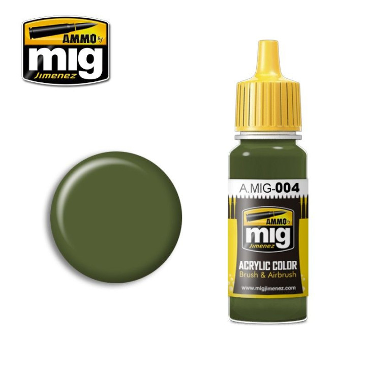 RAL 6011 B Resedagrün 17ml / A.MIG-004