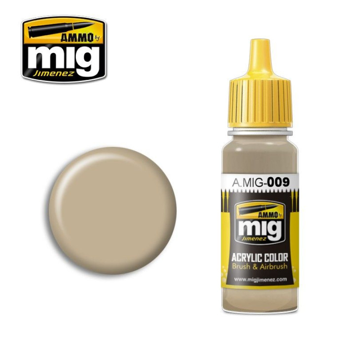 RAL 7027 Sandgrau 17ml / A.MIG-009