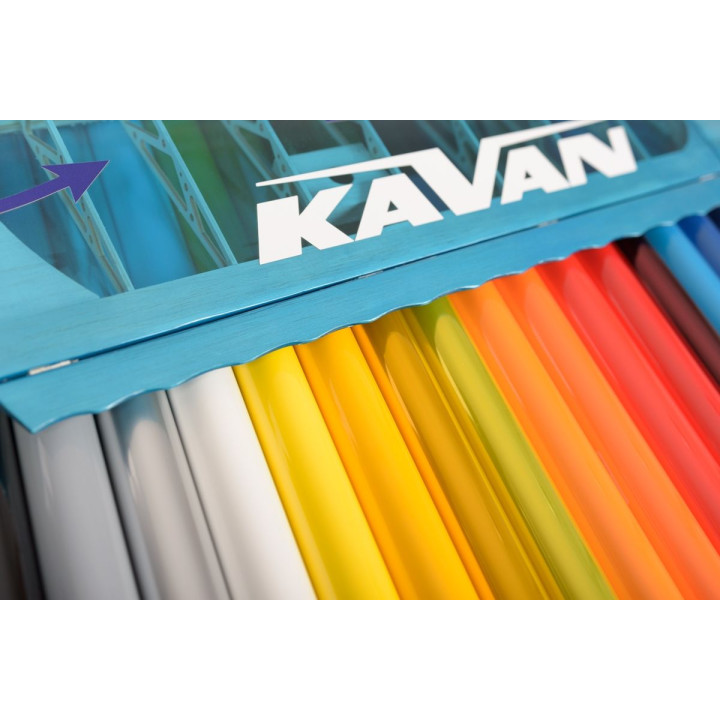 KAVAN nažehlovací fólie - černá