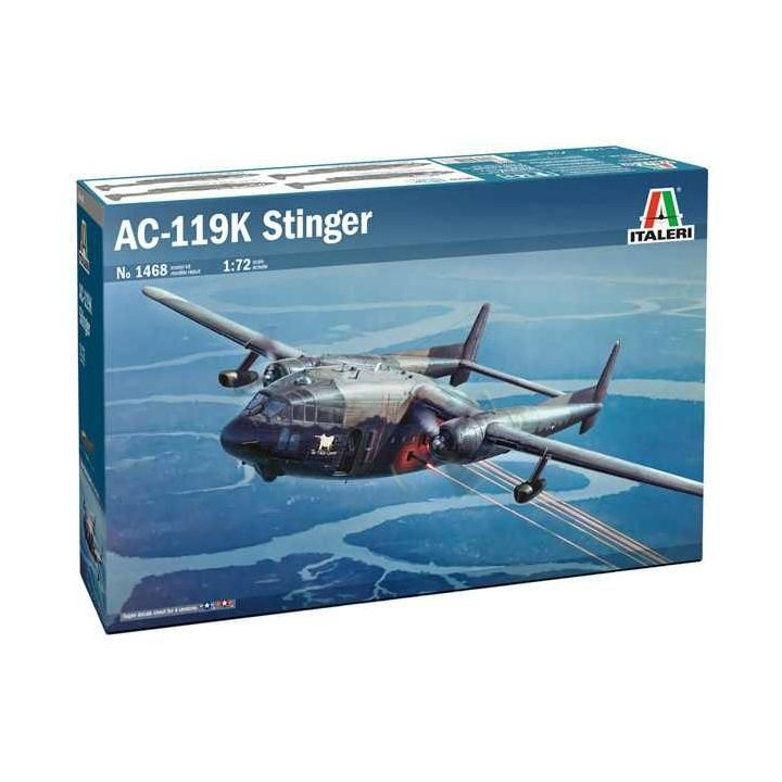 Model Kit letadlo 1468 - C-119K Stinger (1:72)