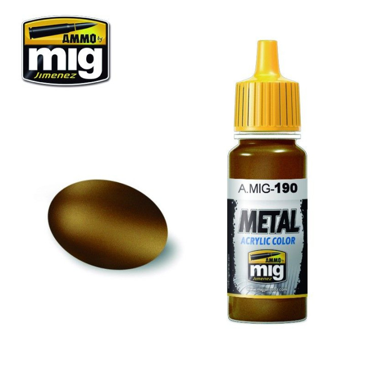 METALLIC Old Brass 17ml / A.MIG-190
