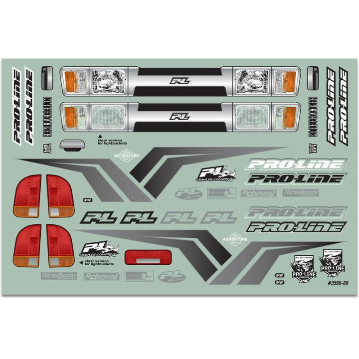 Pro-Line karosérie 1:10 Cliffhanger HP kabina nenabarvená (rozvor 313mm)