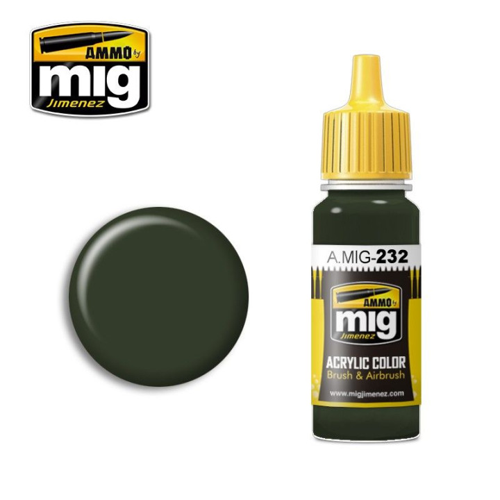 RLM 70 Schwartzgrün 17ml / A.MIG-232