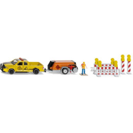 SIKU Super - RAM 1500 s kompresorem 1:50