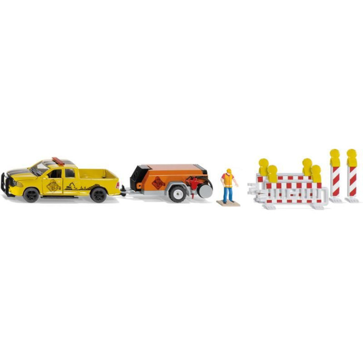 SIKU Super - RAM 1500 s kompresorem 1:50