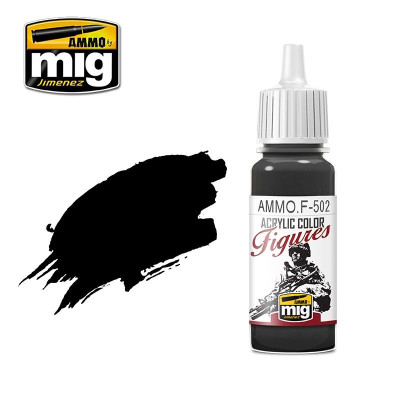 FIGURES PAINTS Outlining Black 17ml / AMMO.F-502