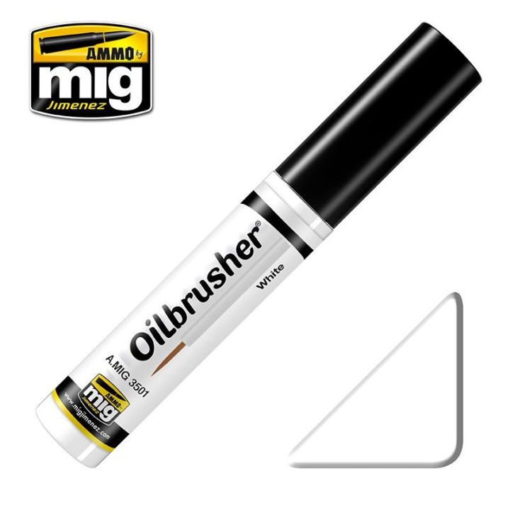 OILBRUSHER White / A.MIG-3501