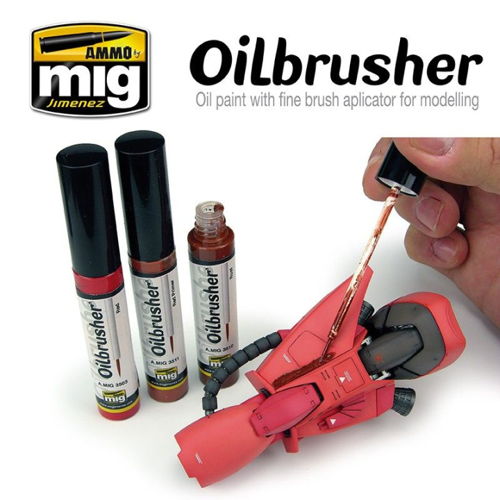 OILBRUSHER Dark Blue / A.MIG-3504