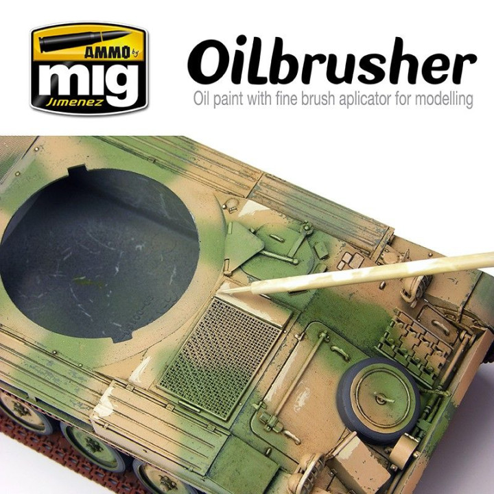 OILBRUSHER Medium Grey / A.MIG-3509