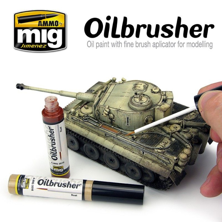 OILBRUSHER Medium Grey / A.MIG-3509