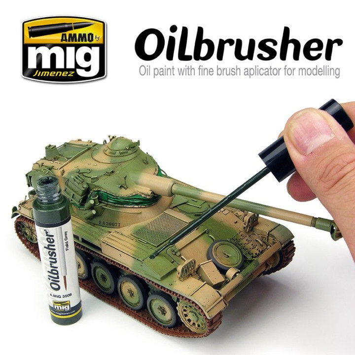 OILBRUSHER Dark Brown / A.MIG-3512