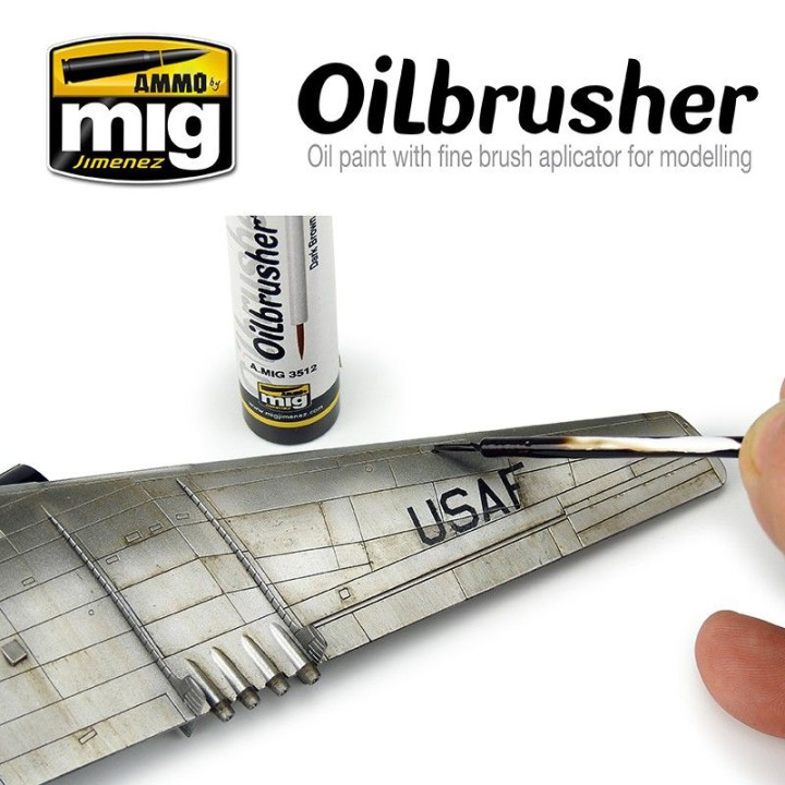 OILBRUSHER Medium Soil / A.MIG-3522