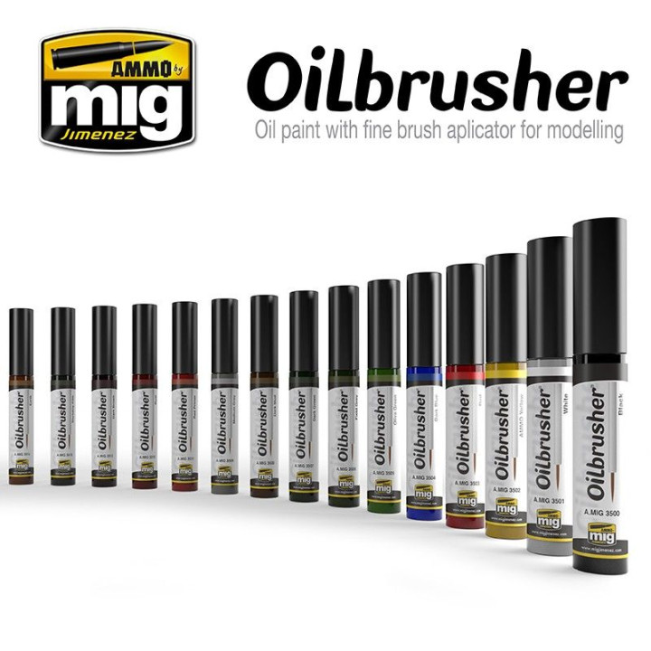 OILBRUSHER Medium Soil / A.MIG-3522