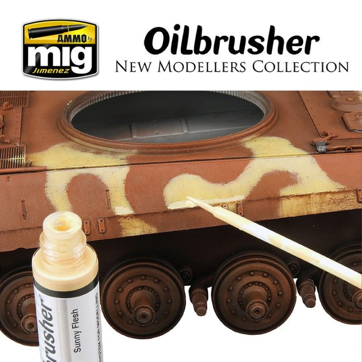 OILBRUSHER Silver / A.MIG-3538