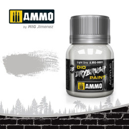 DRYBRUSH Light Grey 40ml / A.MIG-0601