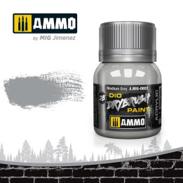 DRYBRUSH Medium Grey 40ml / A.MIG-0602