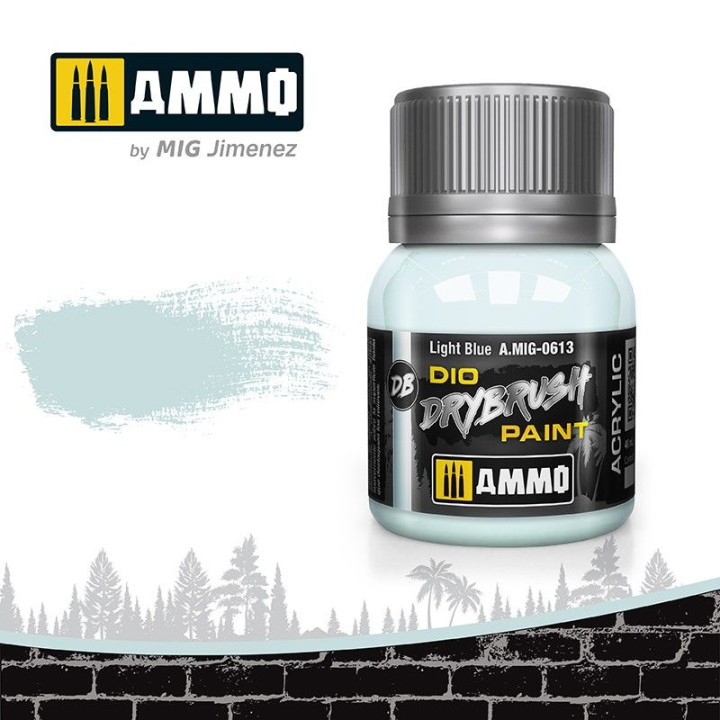 DRYBRUSH Light Blue 40ml / A.MIG-0613