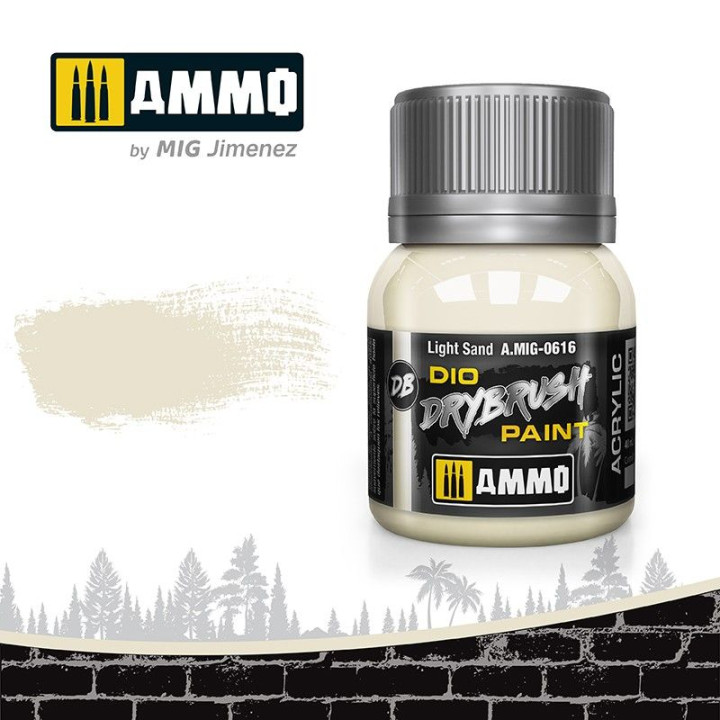 DRYBRUSH Light Sand 40ml / A.MIG-0616