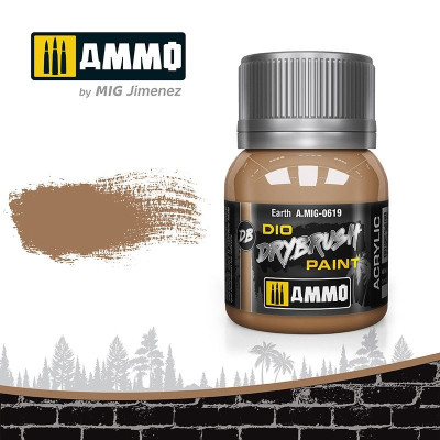 DRYBRUSH Earth 40ml / A.MIG-0619