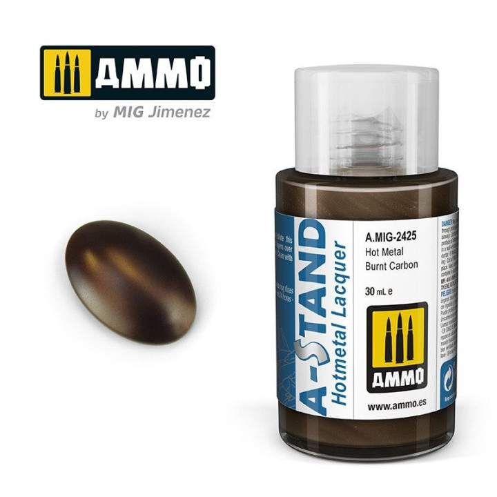 A-STAND Hot Metal Burnt Carbon 30ml / A.MIG-2425